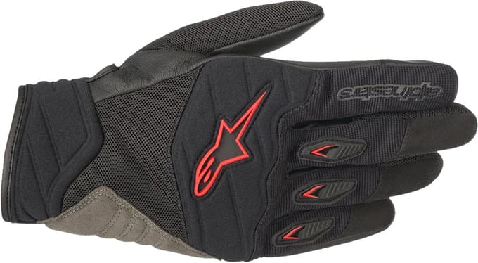 Alpinestars Shore Zwart Rood - Handschoen