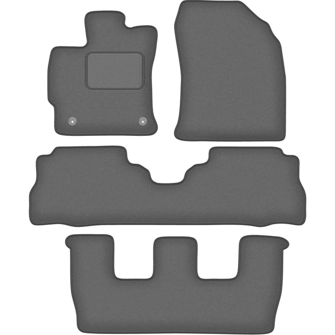 Grafiet automatten voor: Toyota Prius III Plus 7-zits (2011-)