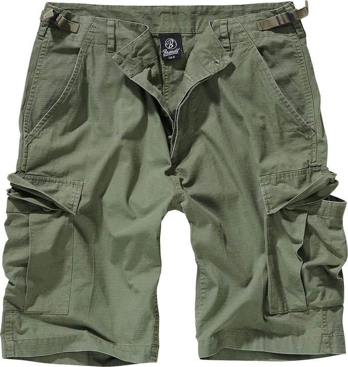 Brandit Shorts - BDU Ripstop Short - S tot 7XL - voor Mannen - olijf