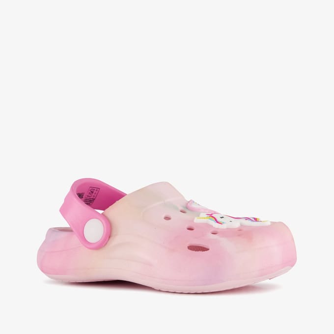 Kinder eenhoorn klompen roze - Maat 24 - Clogs