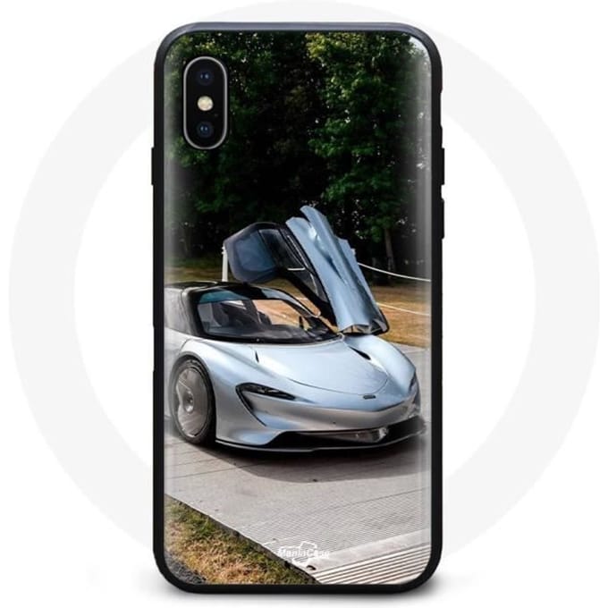 Coque - Mclaren - Iphone XS Max - Rigide - Synthétique - Gris gris