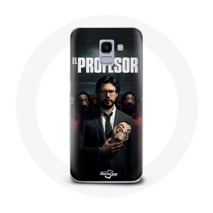 Coque pour Samsung Galaxy A6 2018 La Casa De Papel El Profesor
