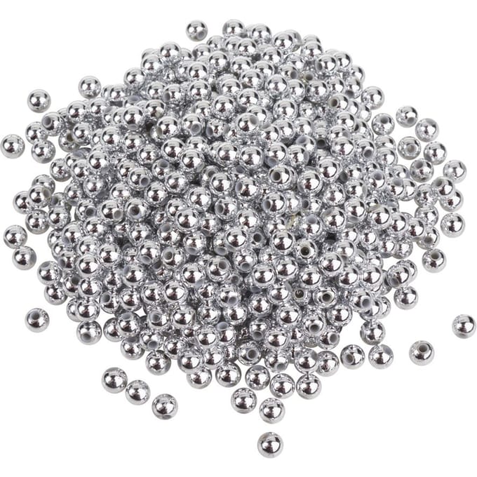 VBS Waskralen, Ø 6mm, 600 stuks - Zilver