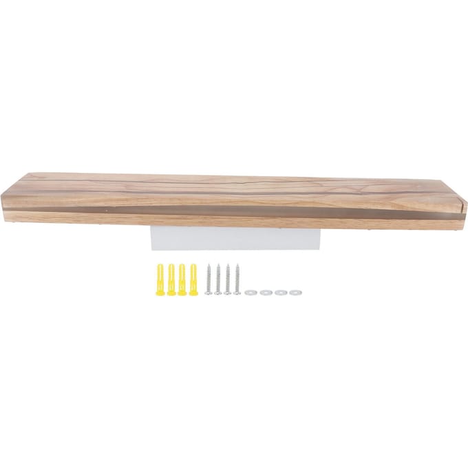 Houten LED Wandlamp Spiegel Voorlamp Draaibaar Slaapkamer Nachtkastje Wandlamp 7W 110-265V