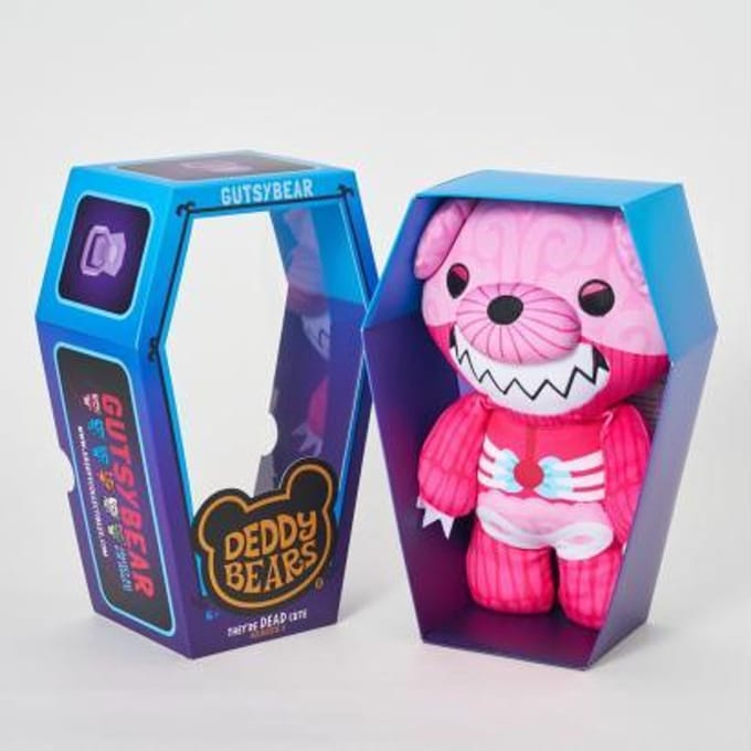ROBLOX Deddy Bears - Kist met Pluchen figuur 30 - DB31201- Gutsybear Poppetjes en figuren
