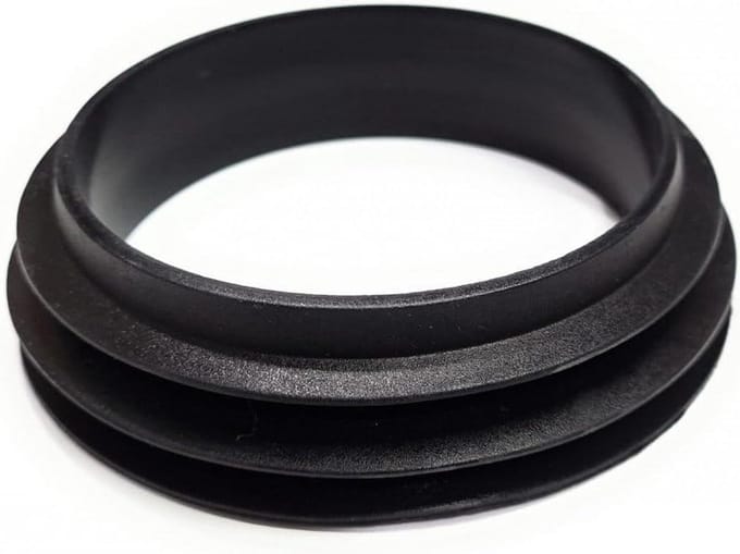 Lippakking voor WC-moffen T-112/110 | Zwarte Rubber Afdichting 110mm