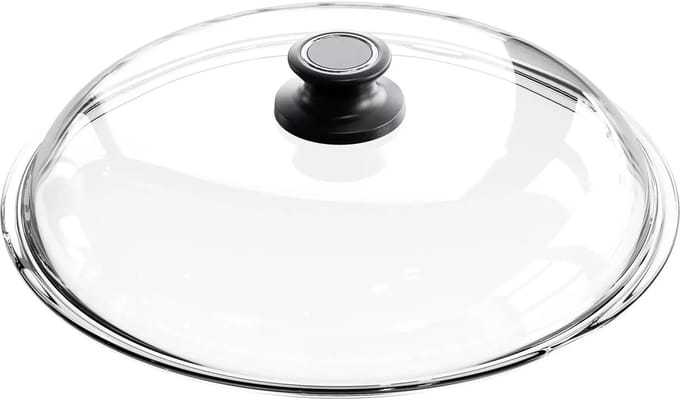 AMT Gastroguss Glazen deksel Ø 32 cm met dekselknop