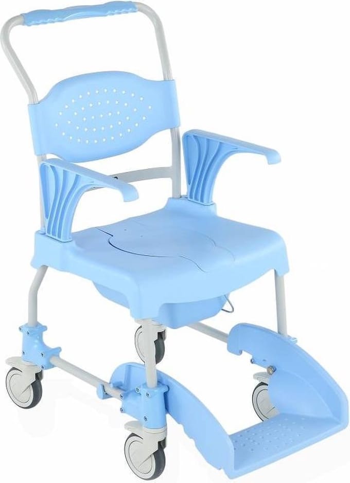 Mobiele douche- en toiletstoel - Able2
