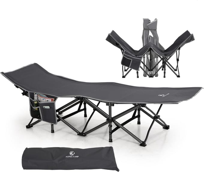 Veldbed - Kampeerbed - Vouwbed 1 Persoons - Logeerbed - Outdoor