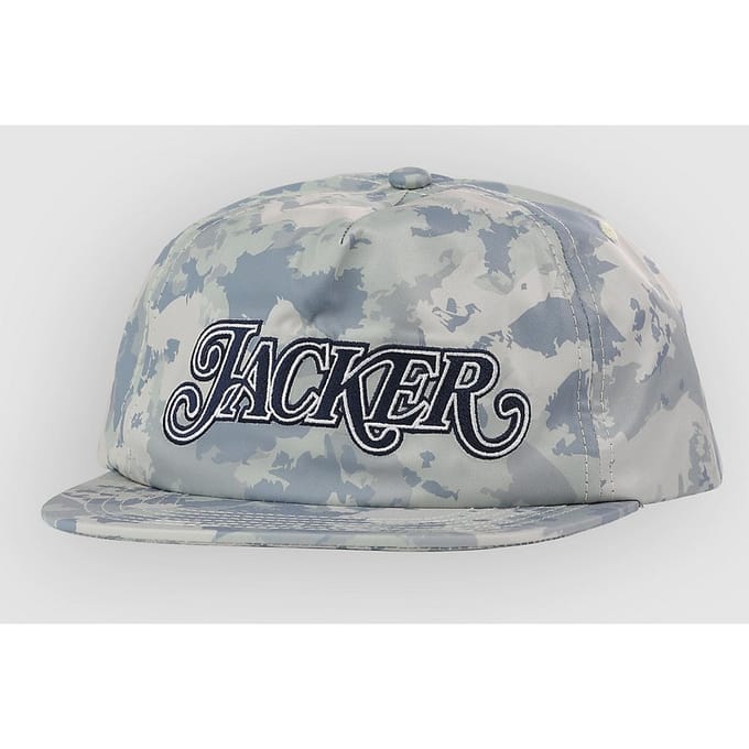 Jacker Big Logo Snapback 5 Panel Camo Cap camouflage