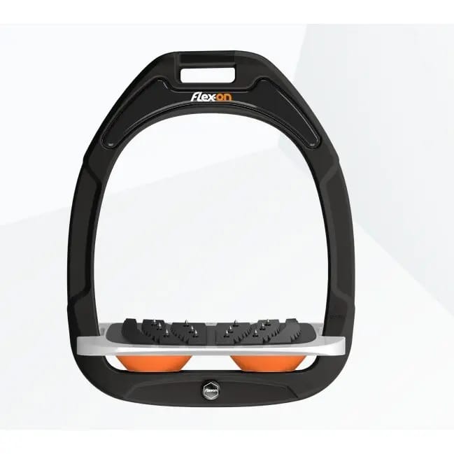 Ultra Grip Verstelbare Beugels Zwart/Grijs/Oranje Flex-On Green Composite