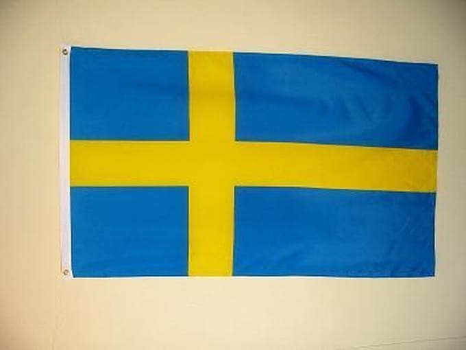 Vlag van Zweden 100 x 150 cm
