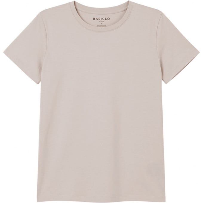 Crew-neck Premium T-shirt BEIGE