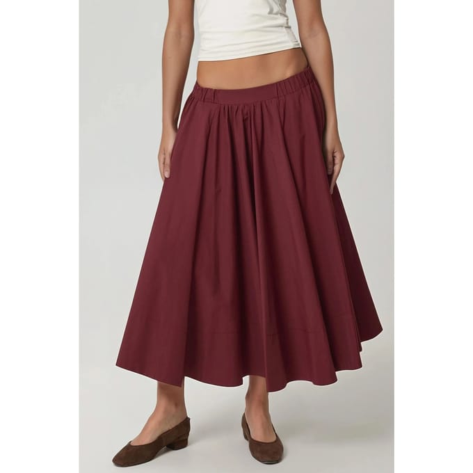 Maxi A-vormige Rok