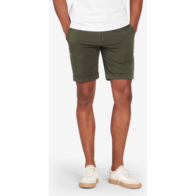 No Label Sunday Twill Cotton-stretch Olive Größe: 44 | Kurze Sporthosen Outlet | Herren | Grün