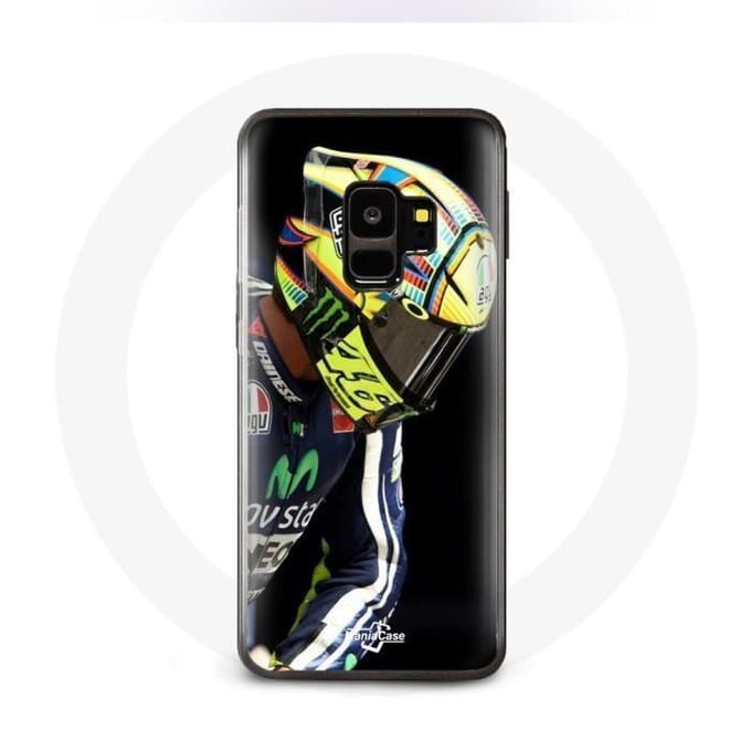 Coque - Valentino Rossi - Samsung Galaxy S9 - Rigide - Noir - Protection