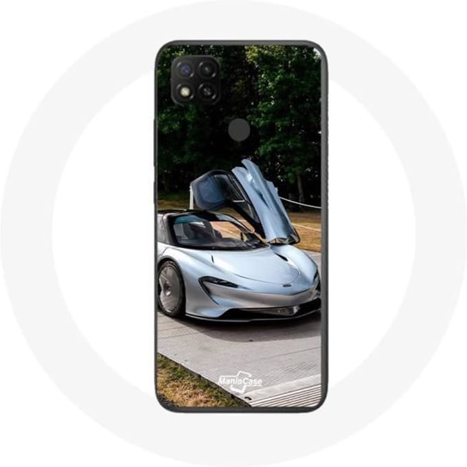 Coque - McLaren - Xiaomi Redmi 9C - Souple - Gris - Sport gris
