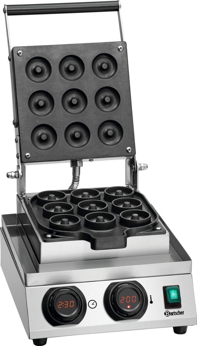 Wafelijzer Mdi Donut 900, Bartscher 370274