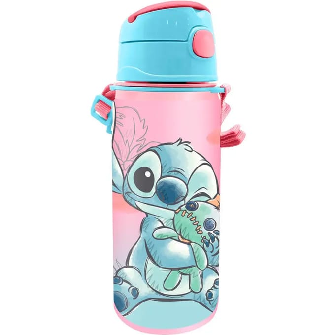 Disney Stitch Drinkbeker Afsluitbare Aluminium Drinkfles 600 ml
