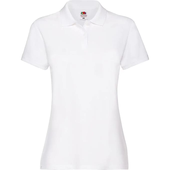 Damespolo Fruit of the Loom Premium