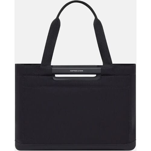 Kapten & Son Vaasa boodschappentas all black