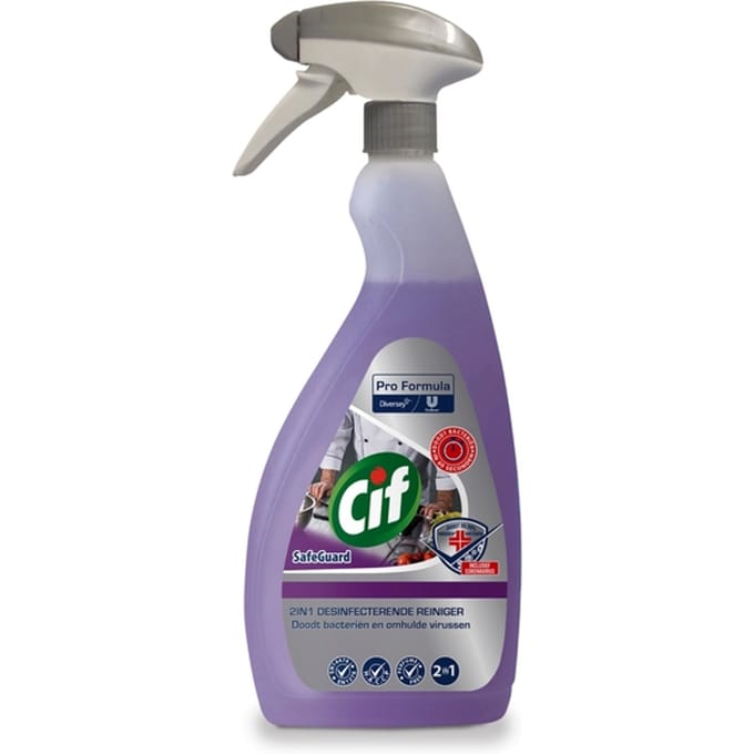 Desinfectiereiniger Cif Professional Safeguard spray 750ml