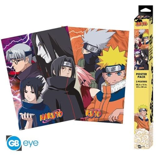 ABYstyle Naruto Mini Poster Pack-Konoha Ninjas en Deserters (Diversen) Nieuw
