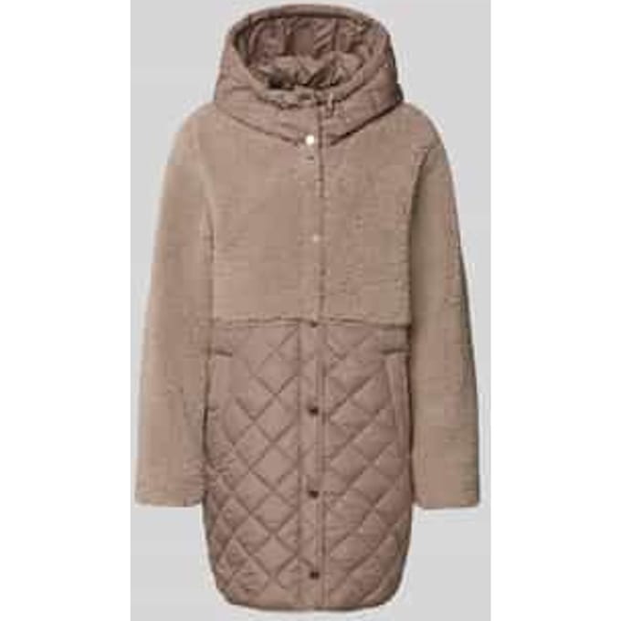 Gewatteerd jack met fleece en steekzakken