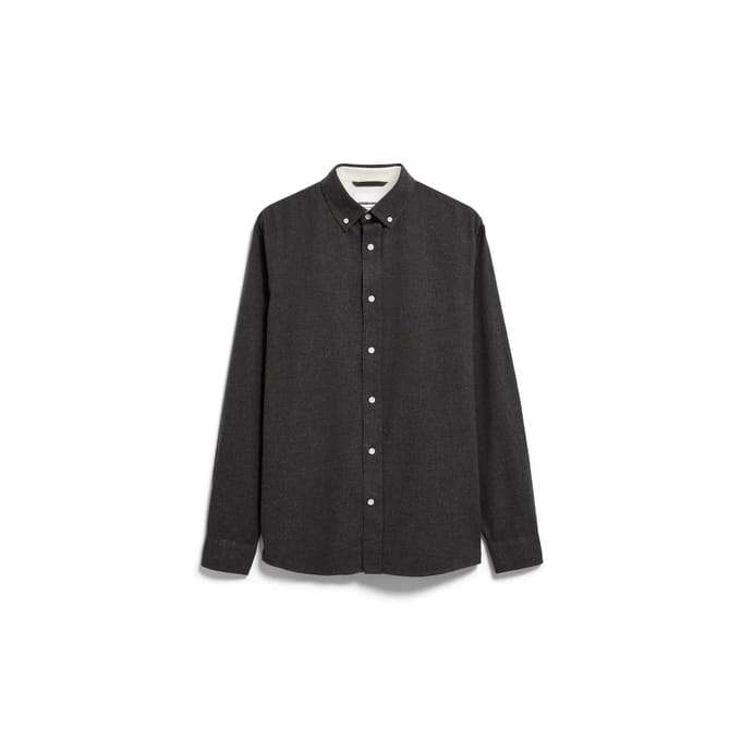 relaxed fit vrijetijdsoverhemd van puur katoen model 'ARAAMO'