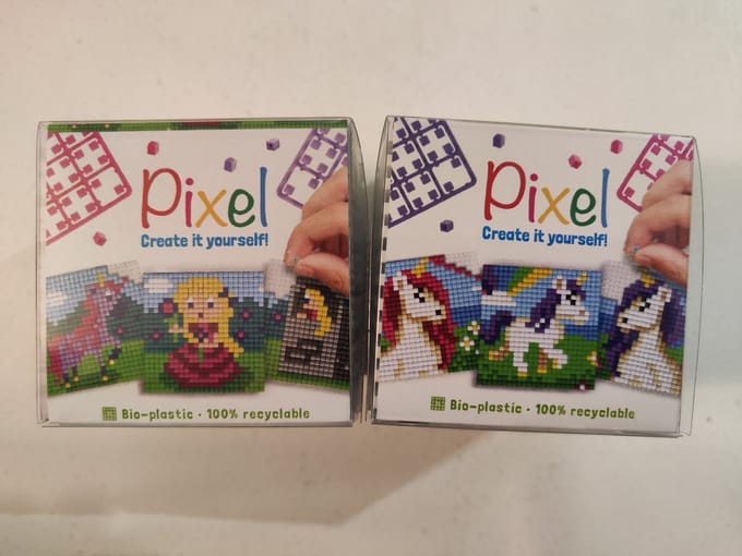 PIXELHOBBY PIXEL SET 2 KUBUS PRINSES/EENHOORN