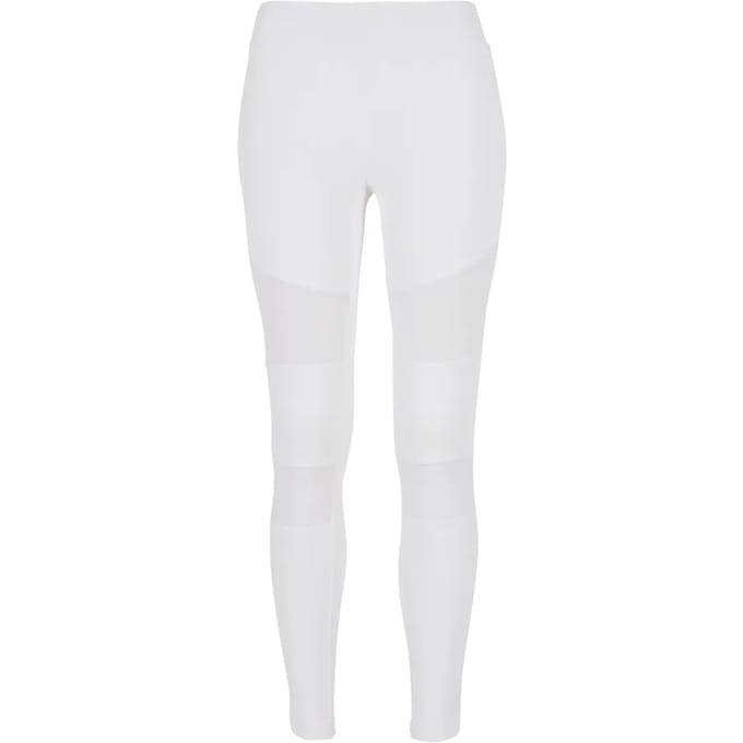 Urban Classics - Tech Mesh Sportlegging - L - Wit