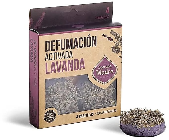 Sagrada Madre Wierookschijven Lavendel - 56g