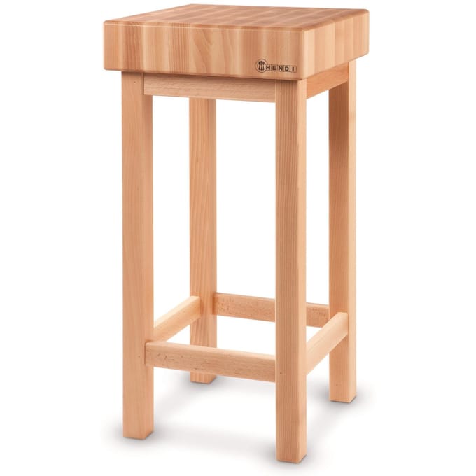 Planche à découper en bois sur pied, Hauteur - Hendi 505618 110  mm