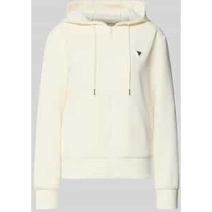 Regular fit sweatshirt met logo-applicatie model 'Olympe'