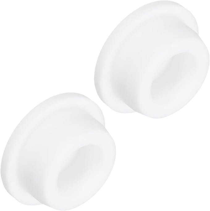 Hoge Temperatuur Siliconen Plug, T-Vormige Rubber Stopper, 26mm Diameter, Set van 2 voor Diverse Toepassingen