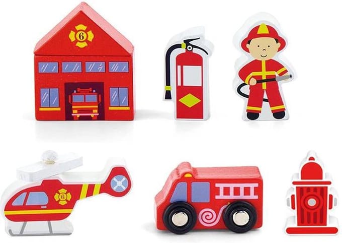 Viga Toys - Treinbaan