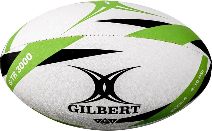 Gilbert Rugbybal G-tr3000 Groen - Maat 4 (30)