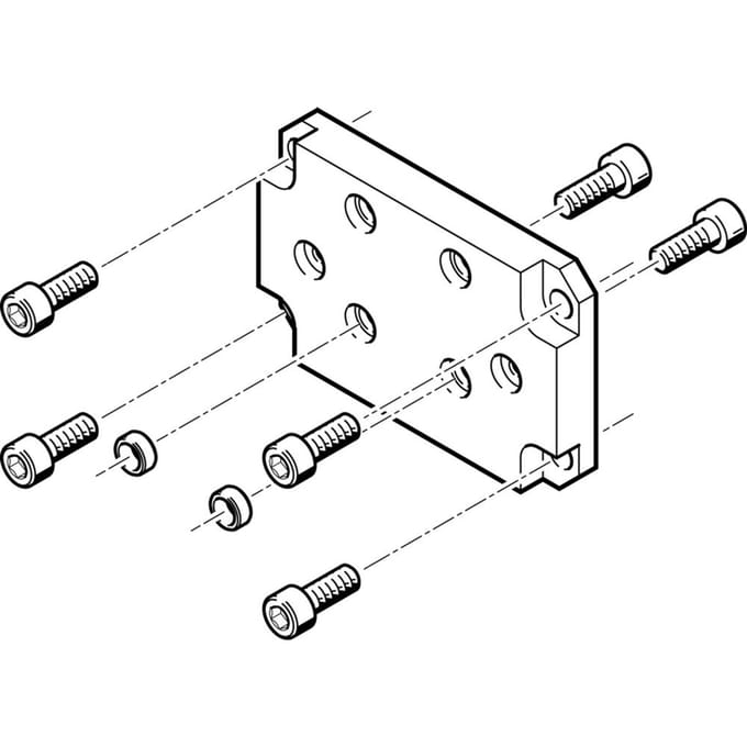 Festo Adapterkit - 178451 - P2J5E