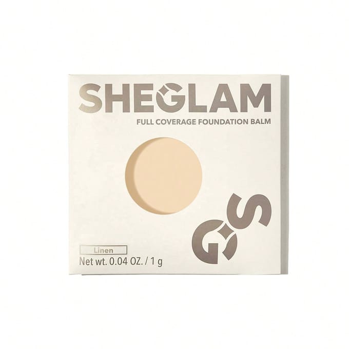 Full Coverage Sample Foundation Balm-Linen Merk Beauty Cosmetica Make-Up Voor Vrouwen En Meisjes