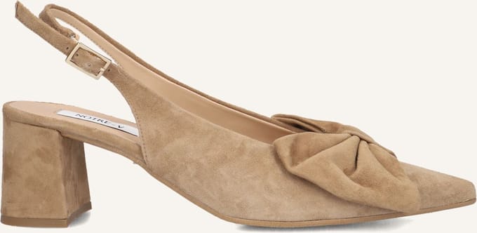 Notre-V 35503 Hakken Dames - Camel - Maat 41