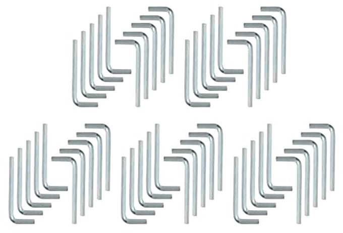 5mm L Vormige Hex Sleutel - 50 Stuks