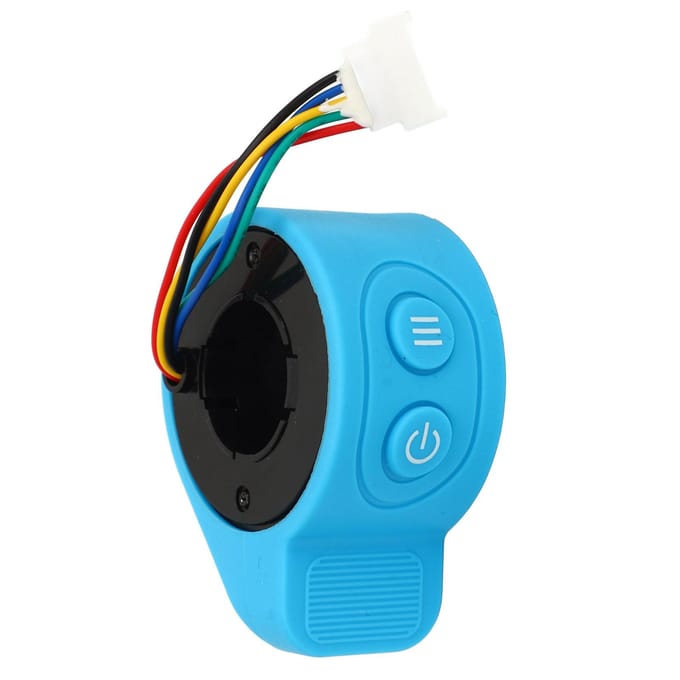 Elektrische Scooter Gashendel Accelerator Gevoelig Blauw Elektrische Scooter Duim Snelheidsaccelerator voor blue