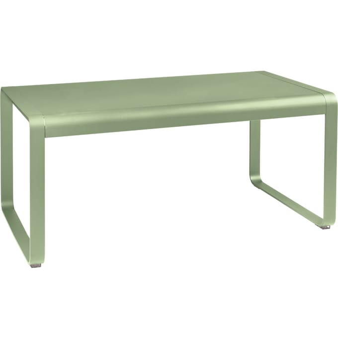 Fermob BELLEVIE halfhoge tafel - 65 lindegroen mat - 140 x 80 cm
