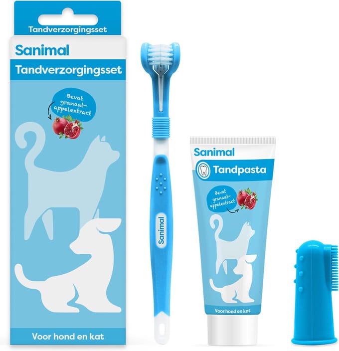 Sanimal Tandverzorgingsset -