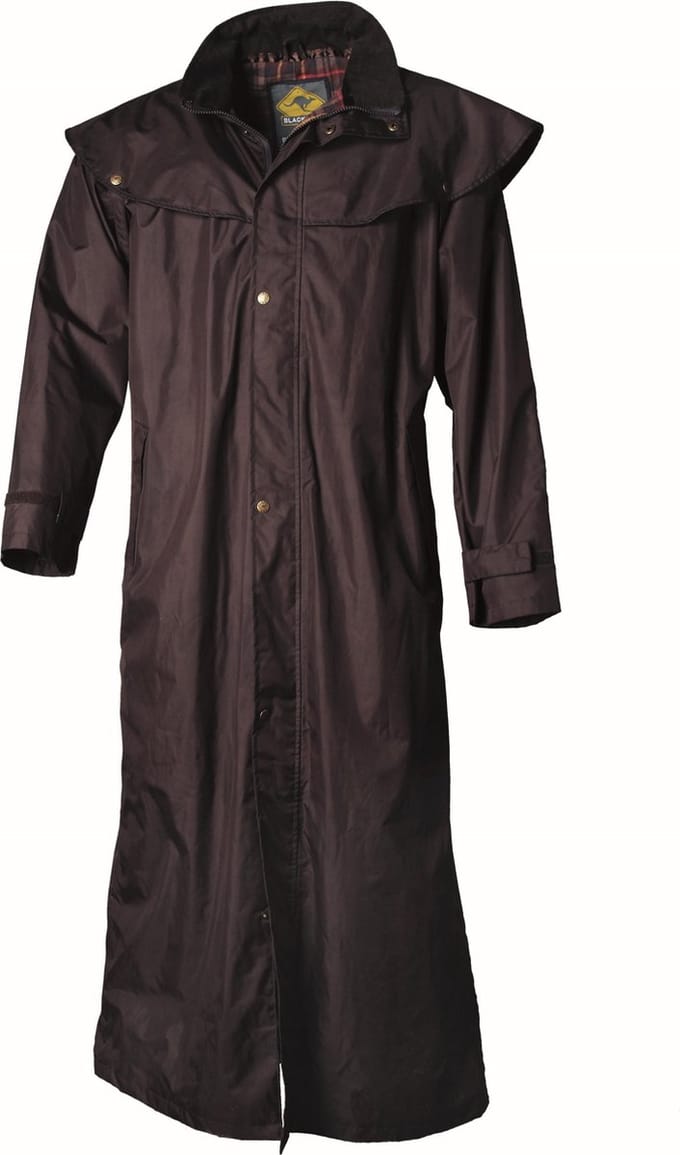 Scippis Stockman Coat Bruin size XLarge