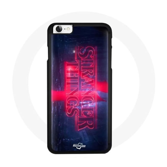 Coque pour Iphone 5 Stranger Things Logo Transparent Saison 4 Bande annonce 2022
