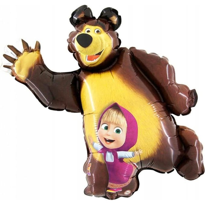 Ballon Foil 14  - Masha et l'Ours