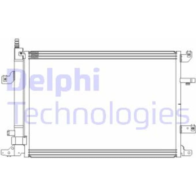 Condensator, airconditioning DELPHI CF20316