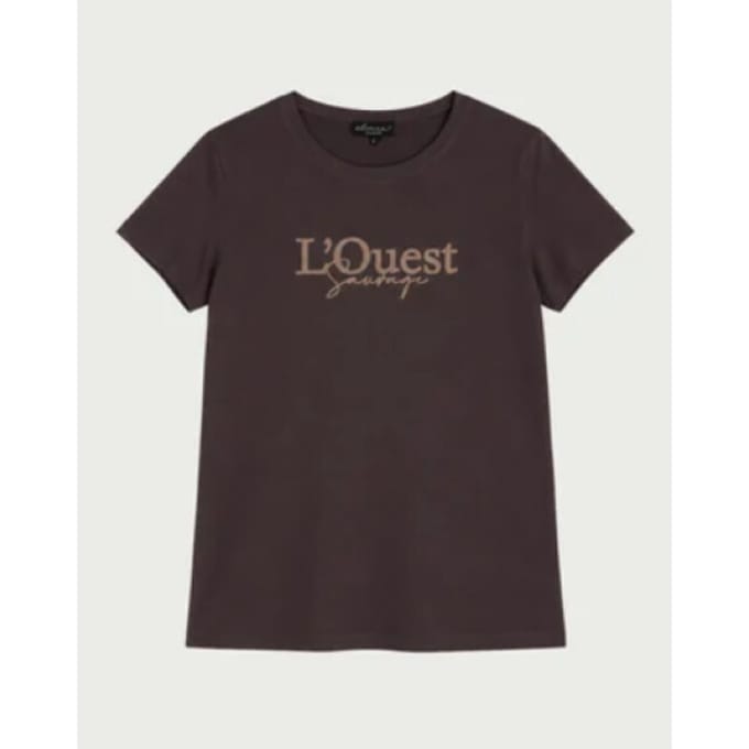 Elvira Collections T-shirt l'quest dark coffee