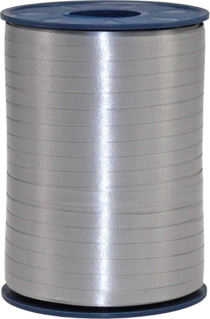 Krullint 5mm x 500 meter kleur grijs etain 731